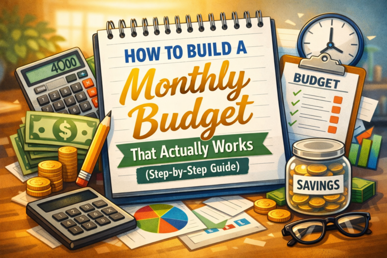 How to Build a Monthly Budget: Step-by-Step Guide