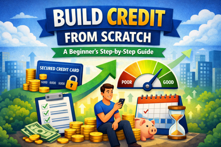 Build Credit From Scratch: A Beginner’s Step-by-Step Guide