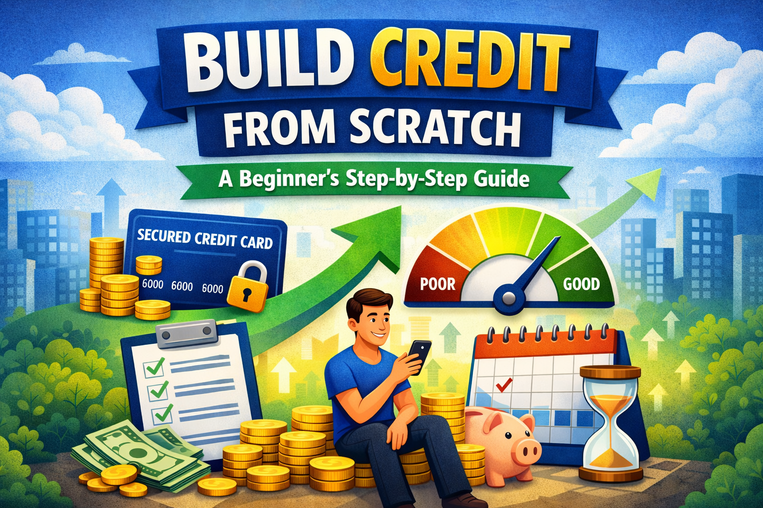 Build Credit From Scratch: A Beginner’s Step-by-Step Guide